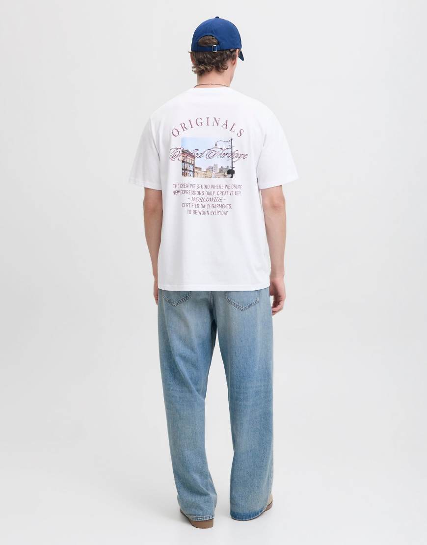 Jack & Jones - T-Shirt in strahlendem Weiß von Jack & Jones