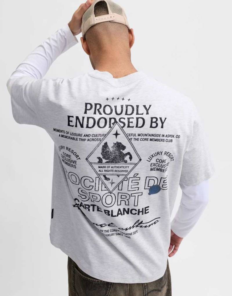 Jack & Jones - T-Shirt in strahlendem Weiß von Jack & Jones