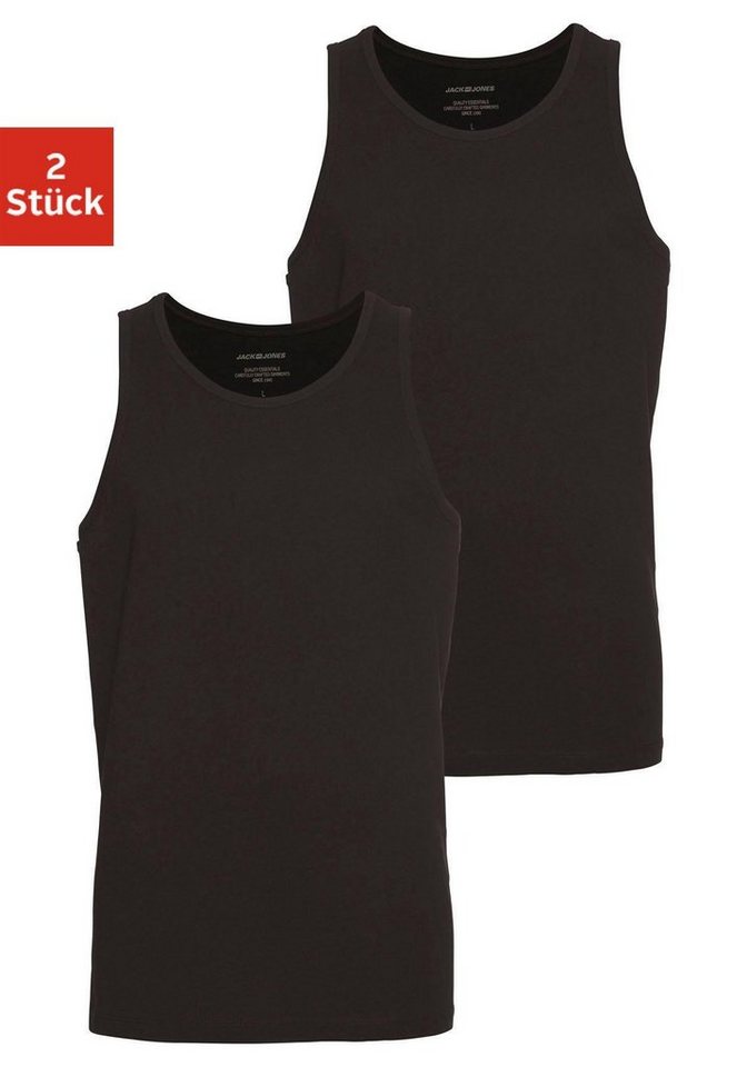 Jack & Jones Muskelshirt JACBASIC TANKTOP 2 PACK NOOS (Packung, 2-tlg., 2er-Pack) von Jack & Jones