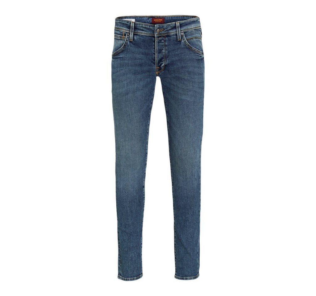 Jack & Jones Tapered-fit-Jeans Jack & Jones Herren Jeans-Hose - JjiGlenn JjFox Denim Slim-Fit Knöpfe von Jack & Jones