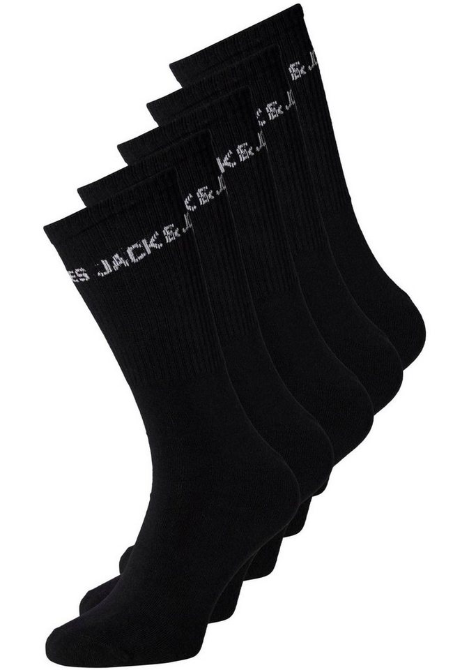 Jack & Jones Tennissocken JACBASIC LOGO TENNIS SOCK 5 PACK NOOS (Packung, 5-Paar) von Jack & Jones