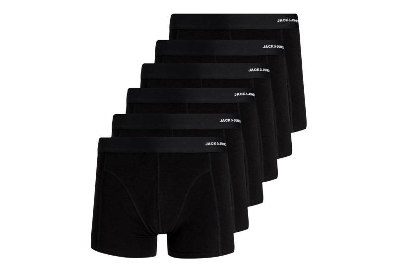Jack & Jones Trunk 6er Pack JACK & JONES Herren Bamboo Trunks (6-St) mit Markenschriftzug am Bund von Jack & Jones