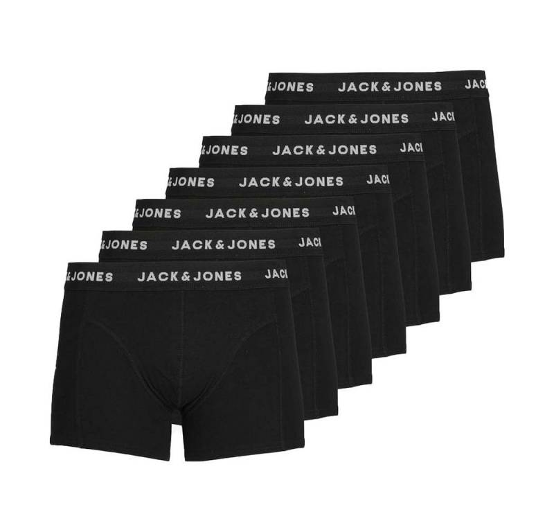 Jack & Jones Trunk 7er-Pack Herren-Trunks aus Jersey Schwarz von Jack & Jones