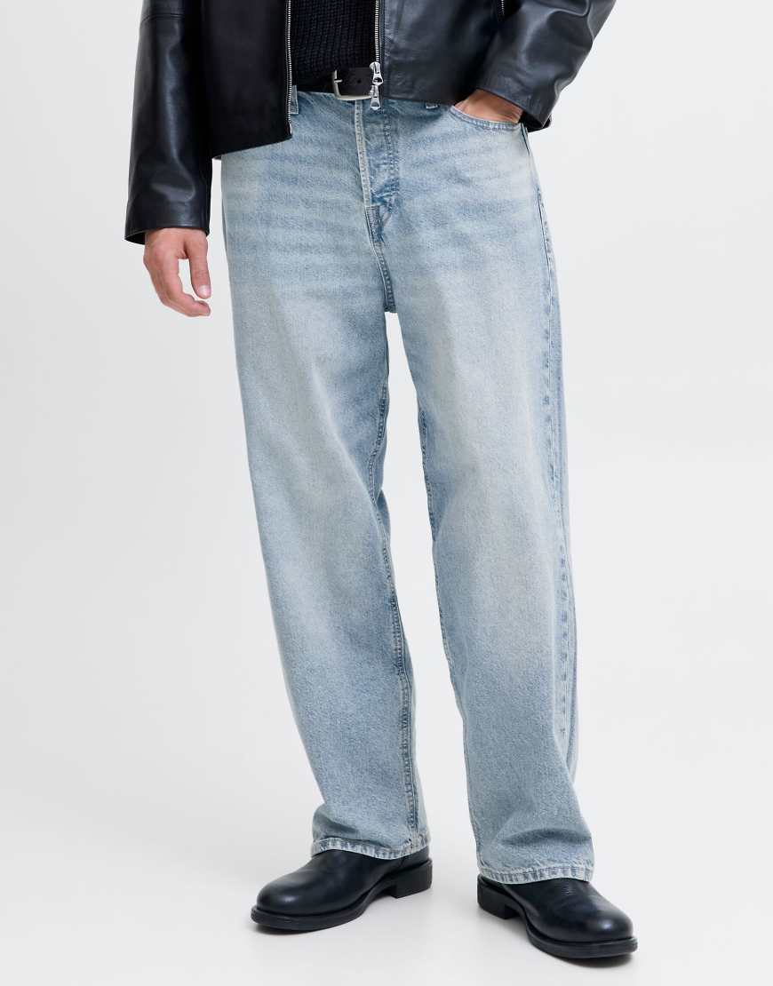 Jack & Jones - Weit geschnittene Jeans aus blauem Denim von Jack & Jones