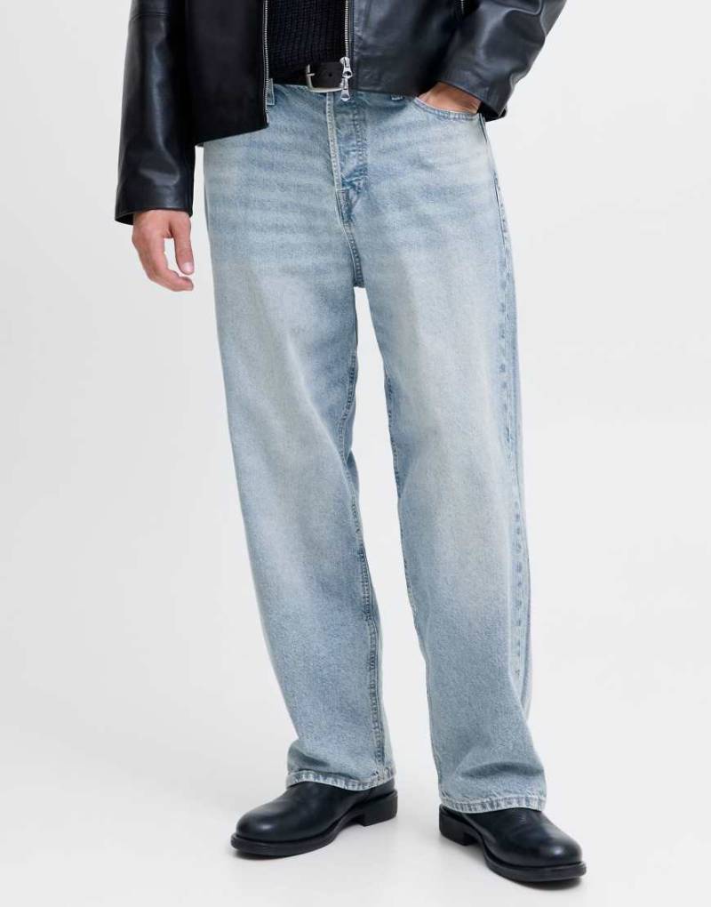 Jack & Jones - Weit geschnittene Jeans aus blauem Denim von Jack & Jones