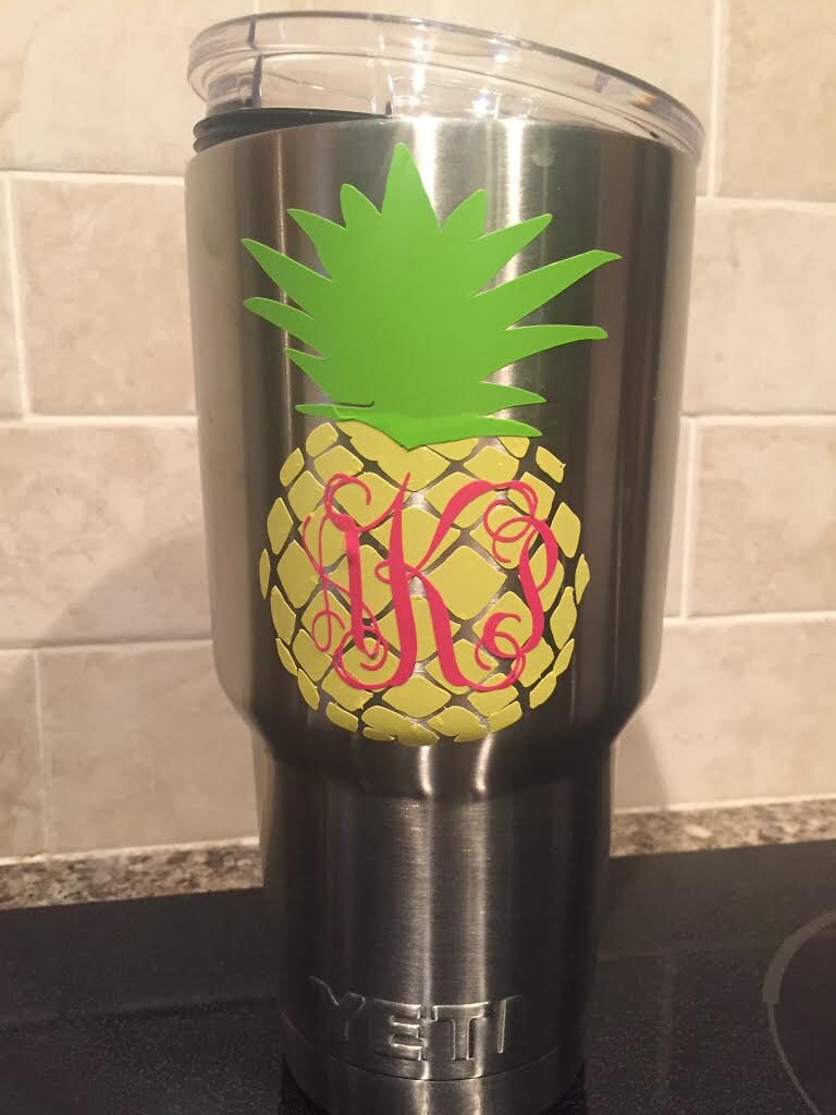 Yeti-Monogramme von JackAustinDesigns