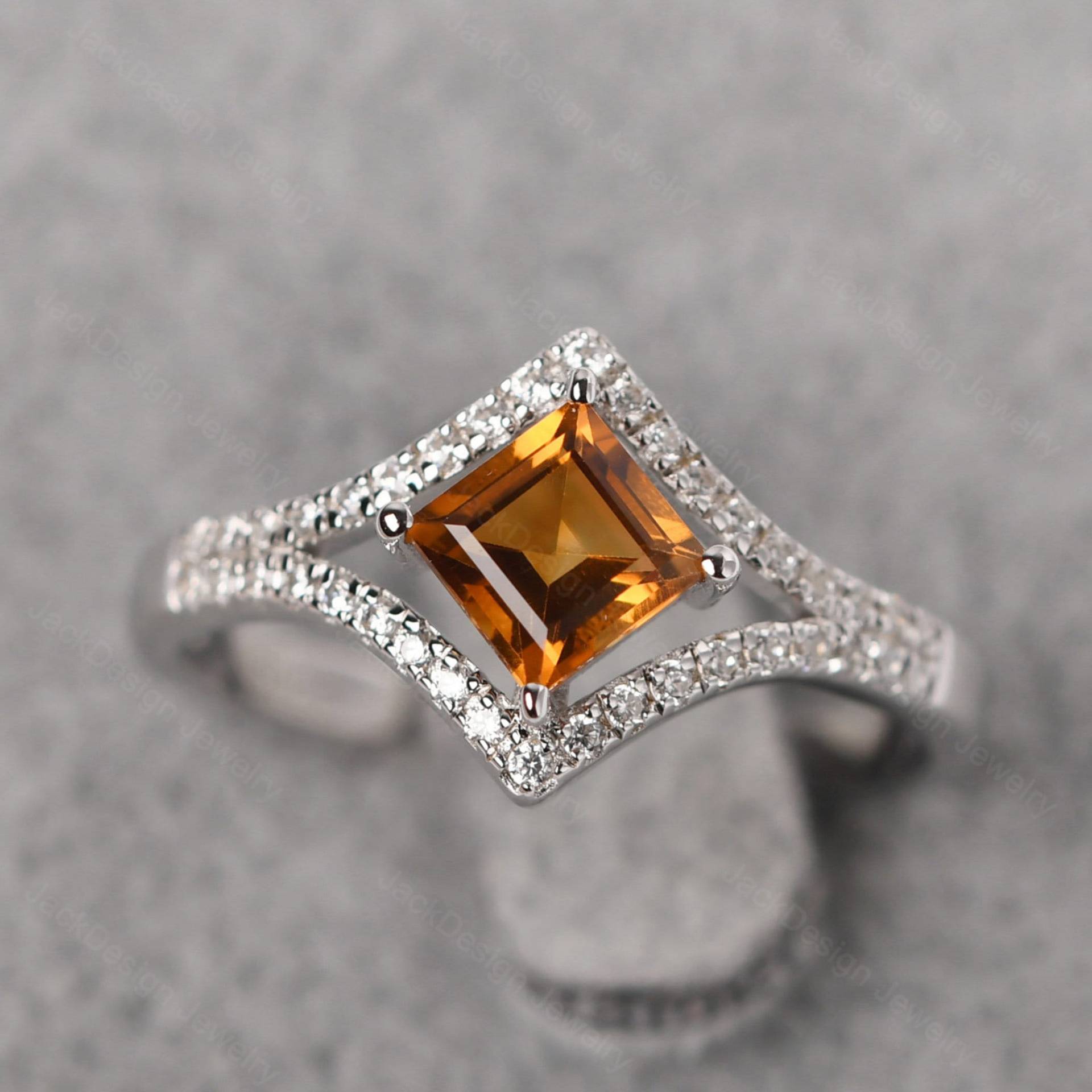 Einzigartige Drachen Einstellung Citrin Ehering Sterling Silber Pflastern November Geburtsstein Ring Einzigartige Drachen Einstellung Citrin Ehering Sterling Silber Pflastern November Geburtsstein Ring von JackDesignJewelry