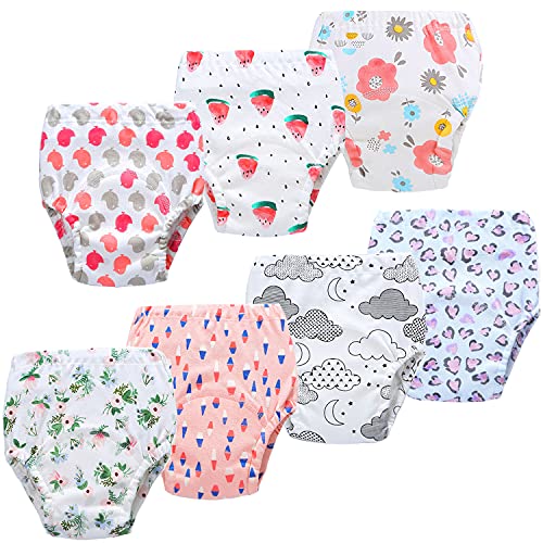 JackLoveBriefs Töpfchen Trainingshose Baby Kinder Töpfchen Unterwäsche (2 Jahre， 7 Stück， Farbe: B-1, Gr.90) von JackLoveBriefs