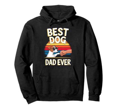 Jack Russell Dad Best Dog Dad Vatertag Herren Pullover Hoodie Jack Russell Dad Best Dog Dad Vatertag Herren Pullover Hoodie von JackRussellBestDad
