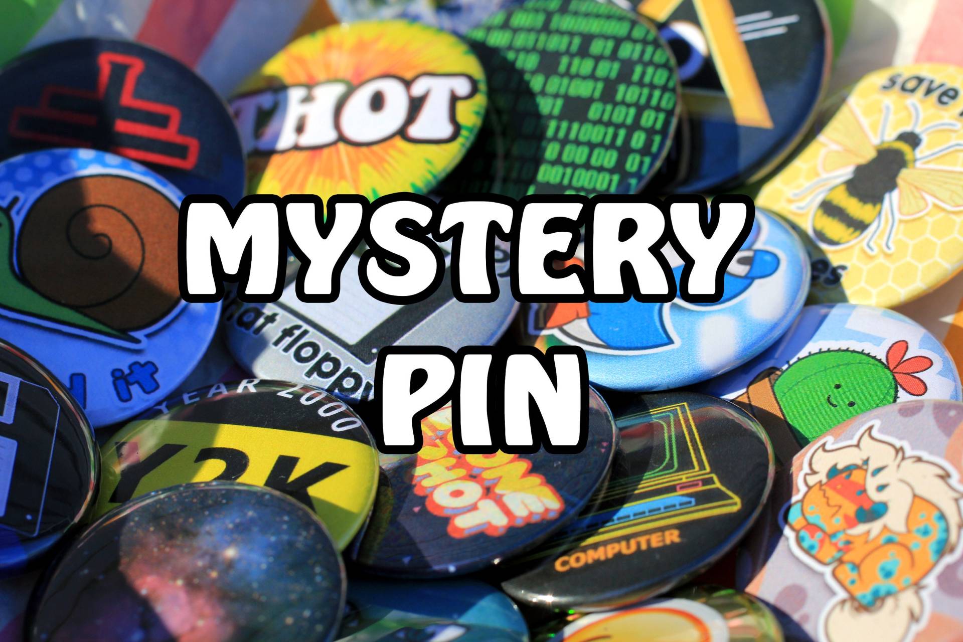 Es Ist Ein Geheimnis Zufällige 1, 25" Falsch Gedruckte Pin Es Ist Ein Geheimnis Zufällige 1, 25" Falsch Gedruckte Pin von JackalByte