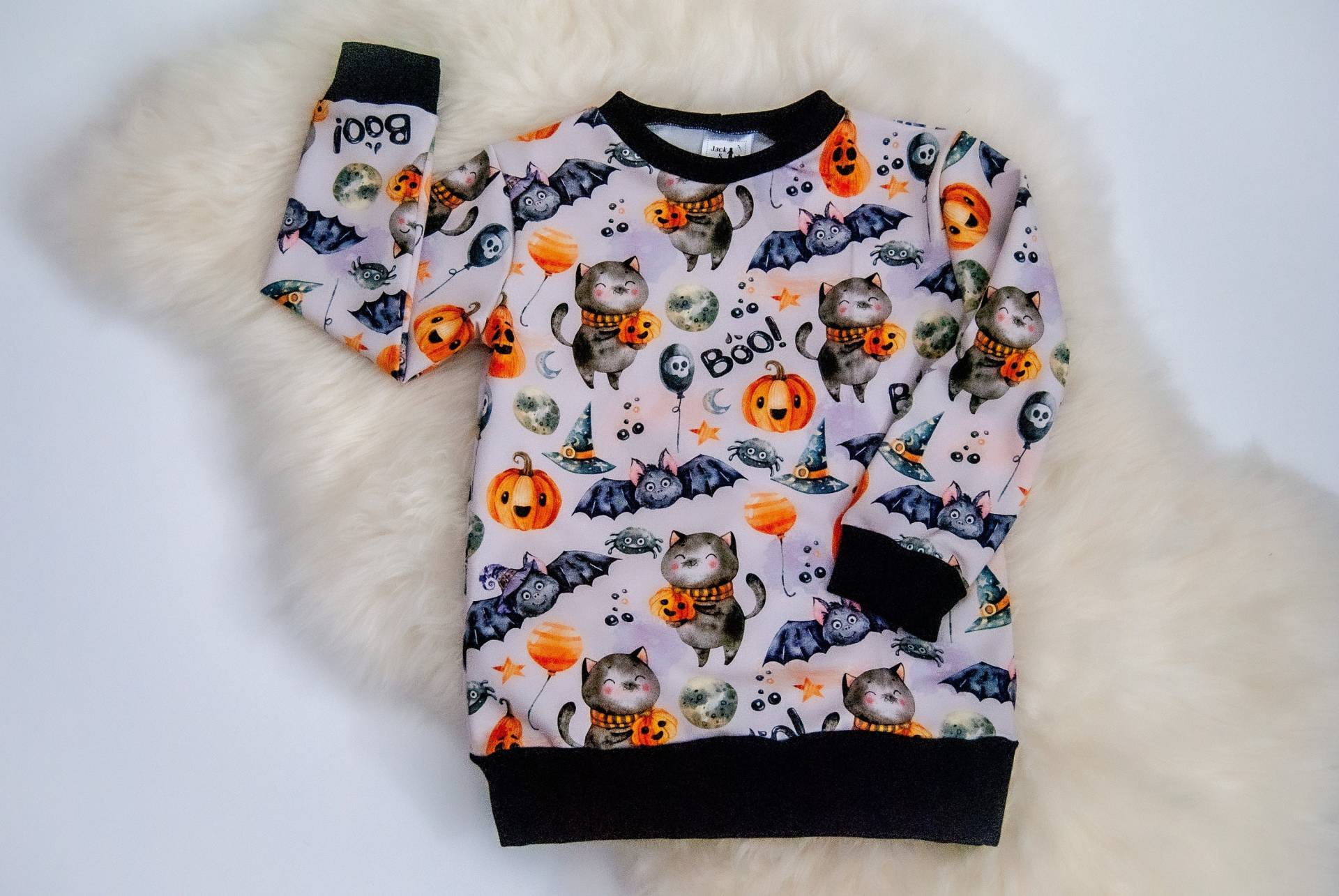 Halloween Jumper - Sweatshirt Pullover von JackandLanahandmade