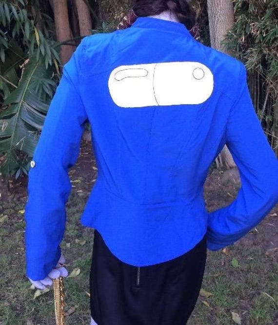 Blaue Kaneda Jacke Unikat Moto Blazer Party Akria Anime Akira Coole Motorradjacke Blaue Kaneda Jacke Unikat Moto Blazer Party Akria Anime Akira Coole Motorradjacke von JackedByJill