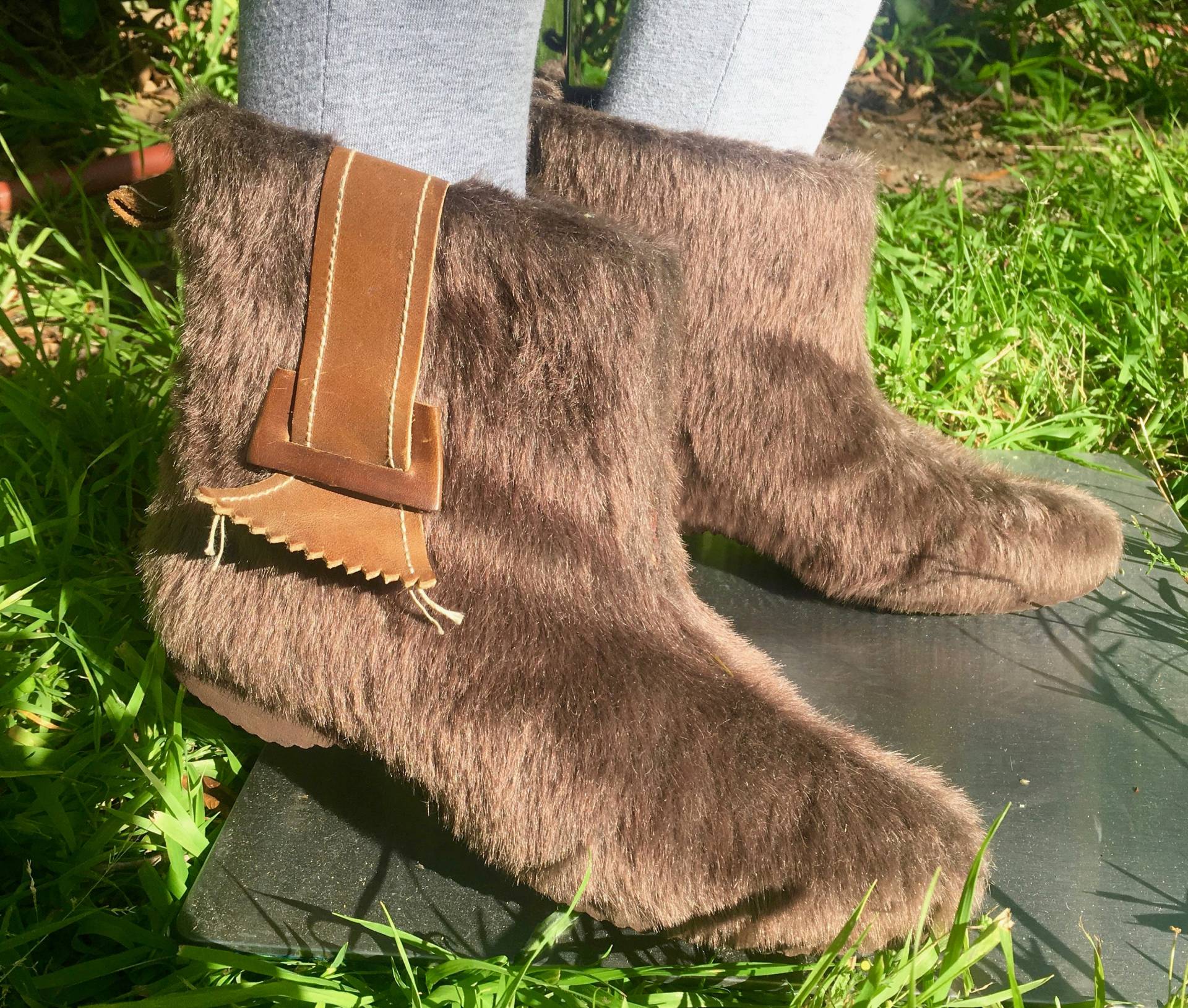 Damen Vintage 1940, 1950, 1960Er Jahre B.f. Goodrich Fellstiefel | Nie Getragen Niedliche Stiefel Kunstfell Hipster Boots Damen Vintage 1940, 1950, 1960Er Jahre B.f. Goodrich Fellstiefel | Nie Getragen Niedliche Stiefel Kunstfell Hipster Boots von JackedByJill