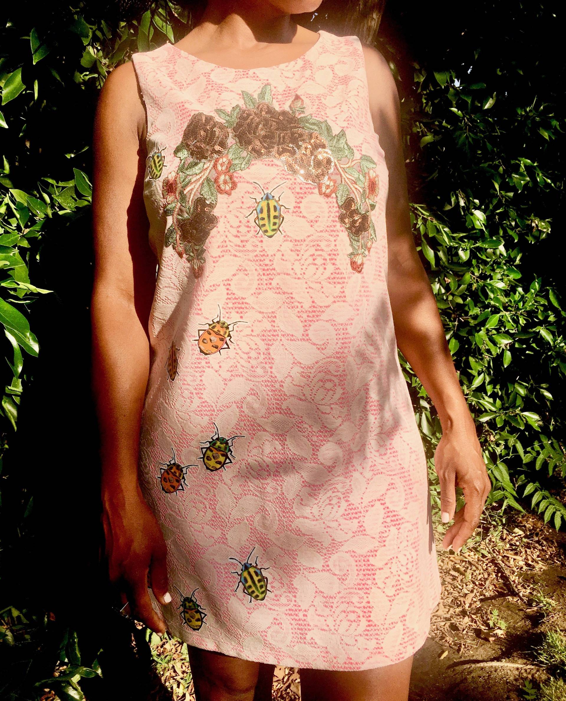 Süßes Kleid Rosa Unikat Designer Inspiriertes Tankkleid Sommerkleid Frühlingskleid Bequemes Süßes Kleid Rosa Unikat Designer Inspiriertes Tankkleid Sommerkleid Frühlingskleid Bequemes von JackedByJill