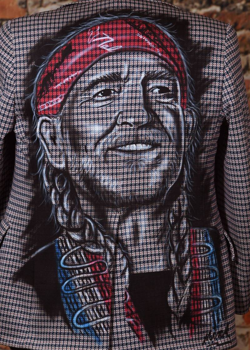 Willie Nelson-Jacke von JackedUpAirbrush