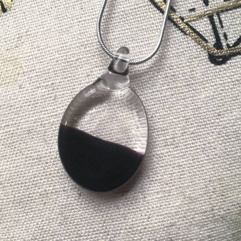 Handgefertigte Halb Und Ovale Anhänger Aus Glas Handgefertigte Halb Und Ovale Anhänger Aus Glas von JackofWonderland