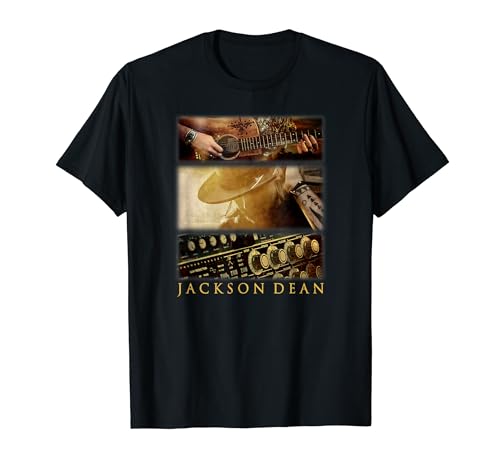 Jackson Dean Herren T-Shirt Schwarz Klassisch Crew Neck Kurzarm S Jackson Dean Herren T-Shirt Schwarz Klassisch Crew Neck Kurzarm S von Jackson Dean