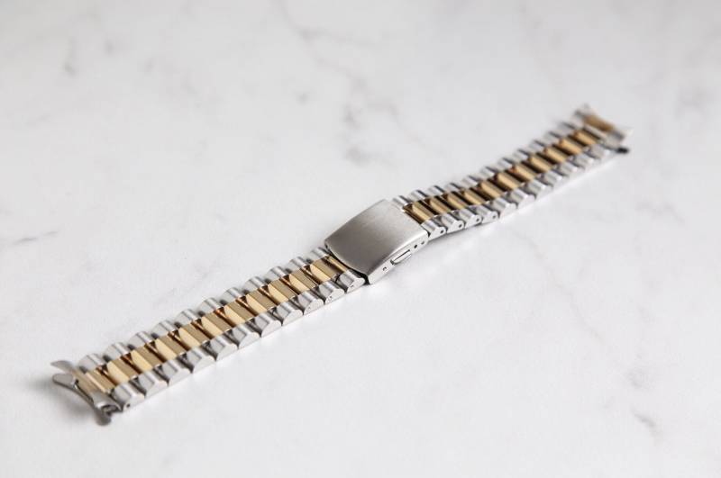 18mm 20mm 22mm Zwei Tone Präsident Stil Uhr Armband 18mm 20mm 22mm Zwei Tone Präsident Stil Uhr Armband von JacksonWatchband