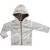 JACKY Kuschel-Kapuzenjacke BABY ON TOUR braun melange von Jacky