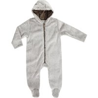 JACKY Kuschel-Kapuzenoverall BABY ON TOUR braun melange von Jacky