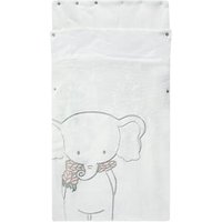 JACKY Kuschel-Multifunktionsfußsack MY SWEET ELEPHANT offwhite von Jacky