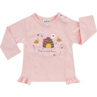 JACKY Langarmshirt BEE HAPPY rosa von Jacky