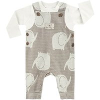 JACKY Strampler-Set BABY ON TOUR creme gemustert von Jacky