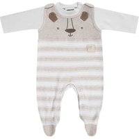 JACKY Strampler-Set LITTLE LION beige melange/weiß von Jacky