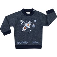 JACKY Sweatshirt SPACE JOURNEY dunkelblau melange von Jacky