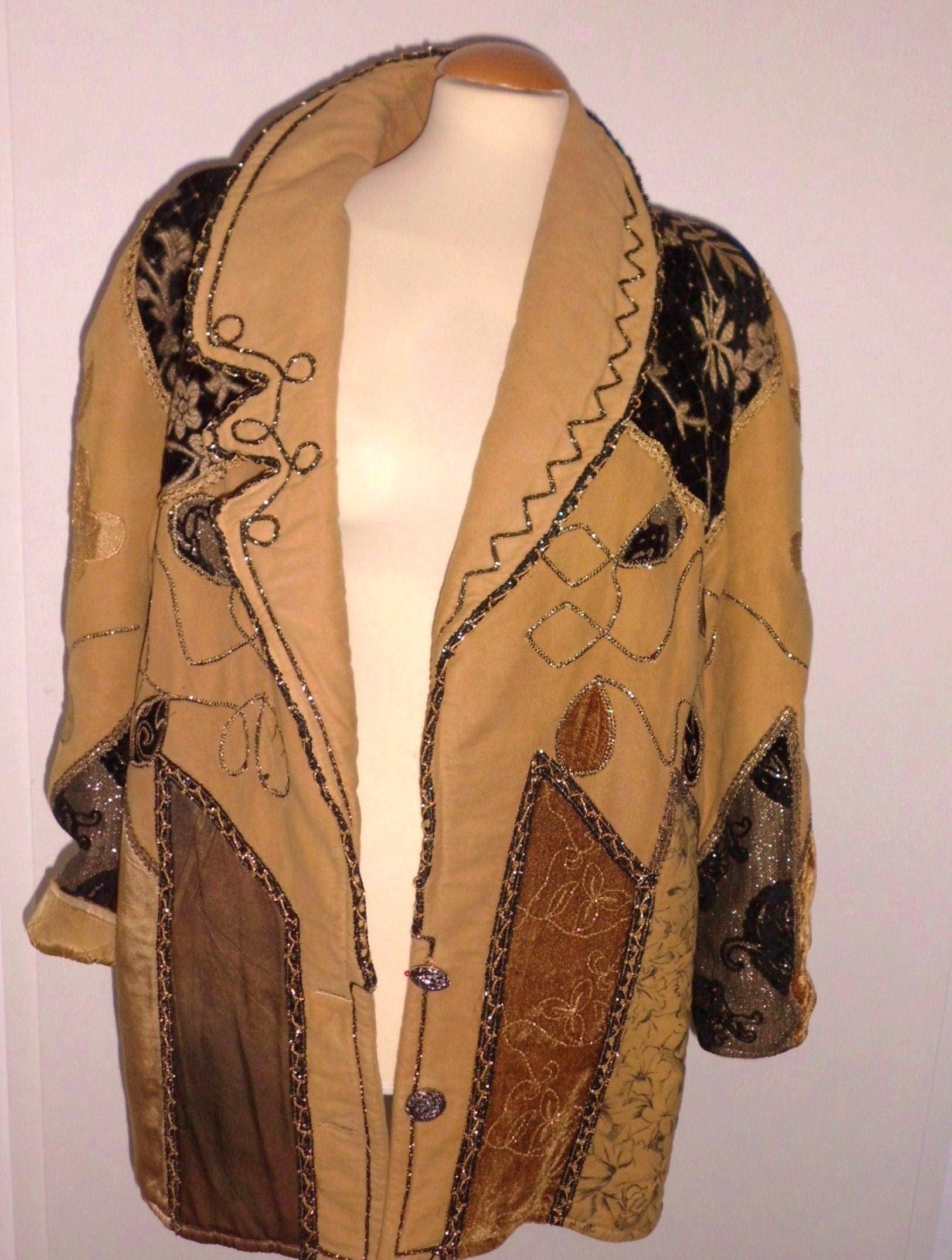 Jacke Mit Mustermix von JackyChatty