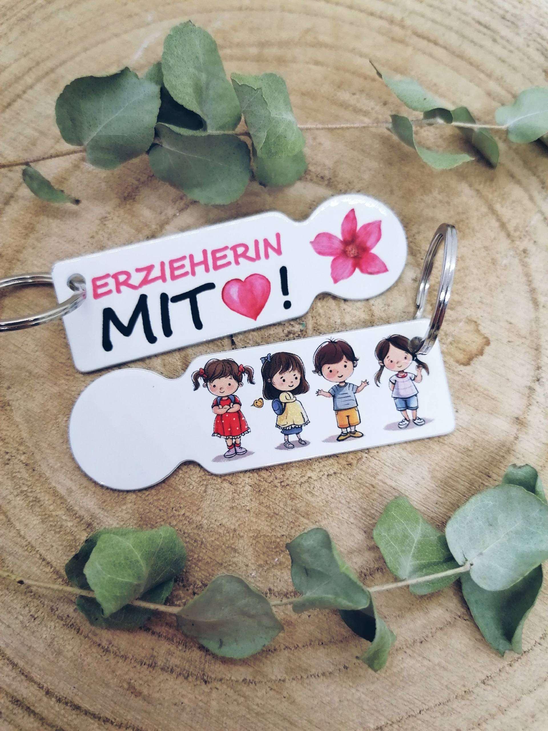 Erzieherin Mit Herz, Kindergarten Geschenk, Wagenlöser Einkaufschip, Keychain, Wagenlöser, Schlüsselanhänger, Key Erzieherin Mit Herz, Kindergarten Geschenk, Wagenlöser Einkaufschip, Keychain, Wagenlöser, Schlüsselanhänger, Key von JackysKreativwelt