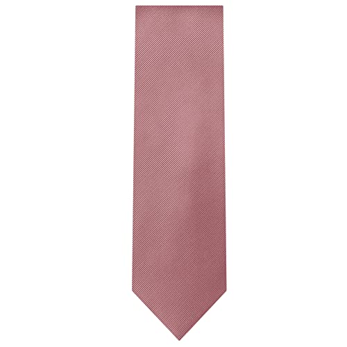 Jacob Alexander Herren-Krawatte, Seide, einfarbig, 6,5 cm breit, schmale Größe, Dusty Rose, Einheitsgröße von Jacob Alexander