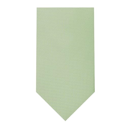 Jacob Alexander Woven Subtle Mini Squares Tie 160 cm Length Extra Long Necktie for Big and Tall Men Formal Events Wedding Business - Sage Green von Jacob Alexander