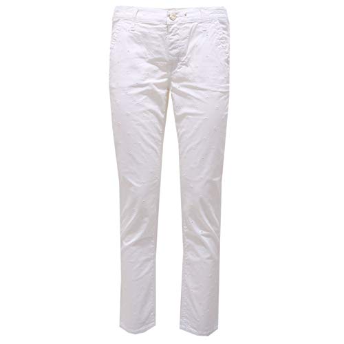 Jacob Cohen 3110AB (NO FOULARD) pantalone donna ALEXIA white jeans woman-30 von Jacob Cohen