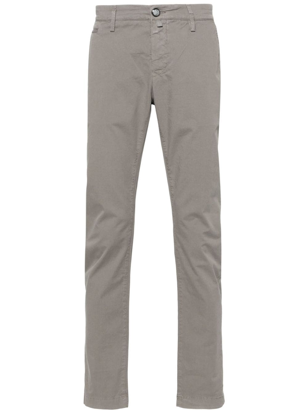 Jacob Cohën Bobby Twill-Chino - Grau von Jacob Cohën