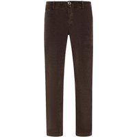 Jacob Cohen Cordhose mit Stretchanteil und Logo-Patch, Slim Fit in 32 von Jacob Cohen