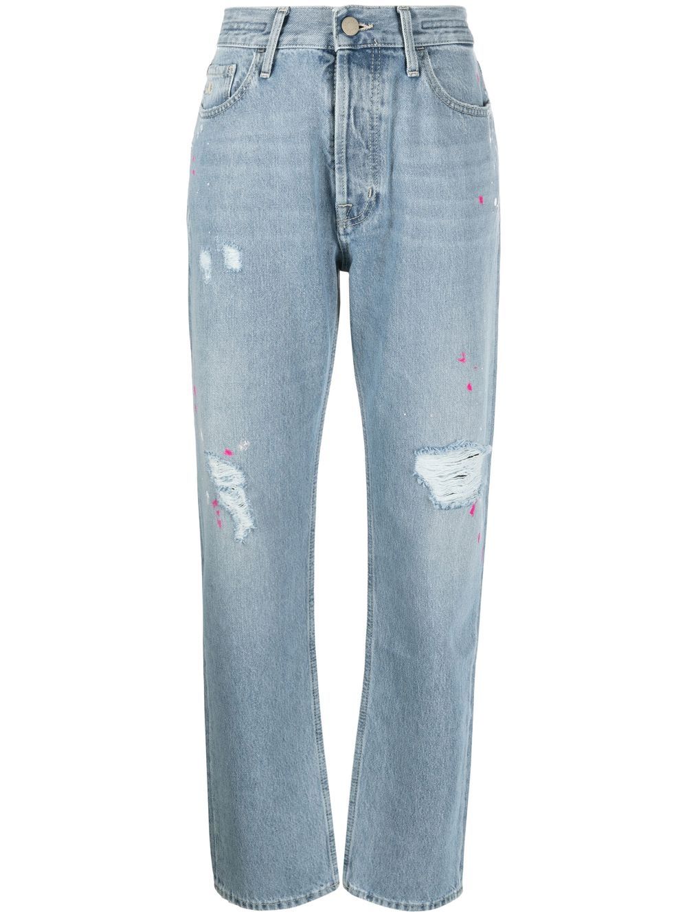 Jacob Cohën Gigi Distressed-Jeans - Blau von Jacob Cohën