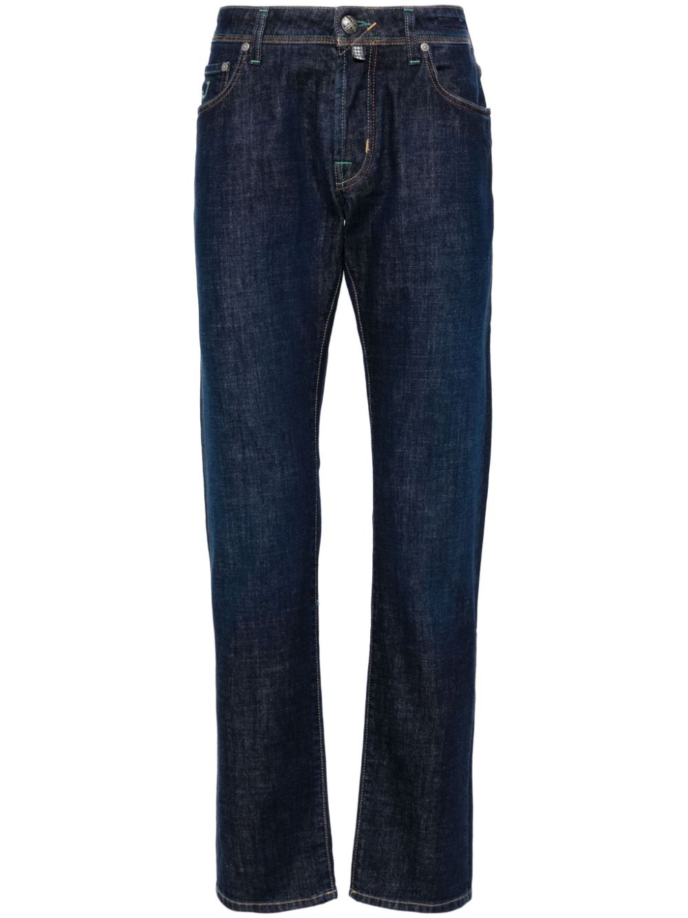 Jacob Cohën Halbhohe Nick Slim-Fit-Jeans - Blau von Jacob Cohën