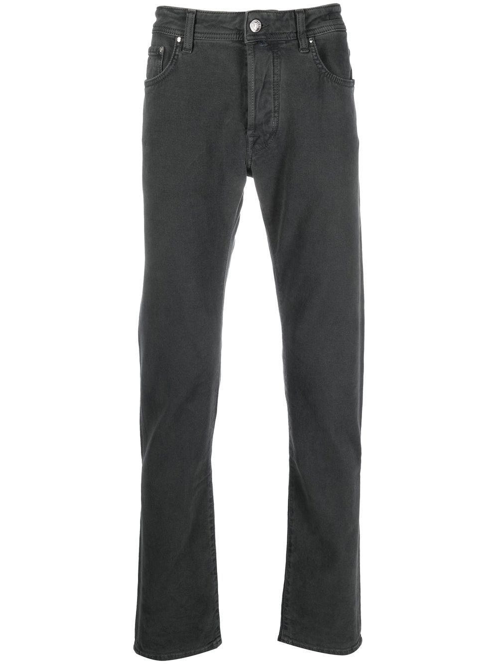 Jacob Cohën Halbhohe Straight-Leg-Jeans - Grau von Jacob Cohën