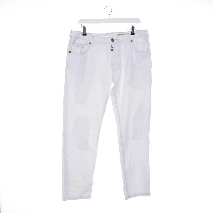 Jacob Cohen Jeans Straight Fit W35 Weiß von Jacob Cohen