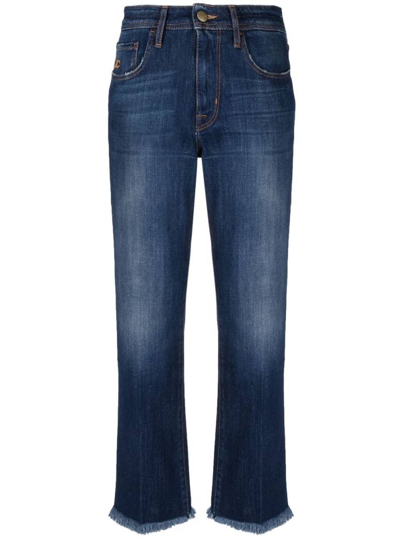 Jacob Cohën Gerade Cropped-Jeans - Blau von Jacob Cohën