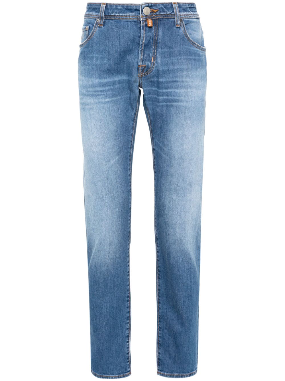 Jacob Cohën Halbhohe Nick Slim-Fit-Jeans - Blau von Jacob Cohën