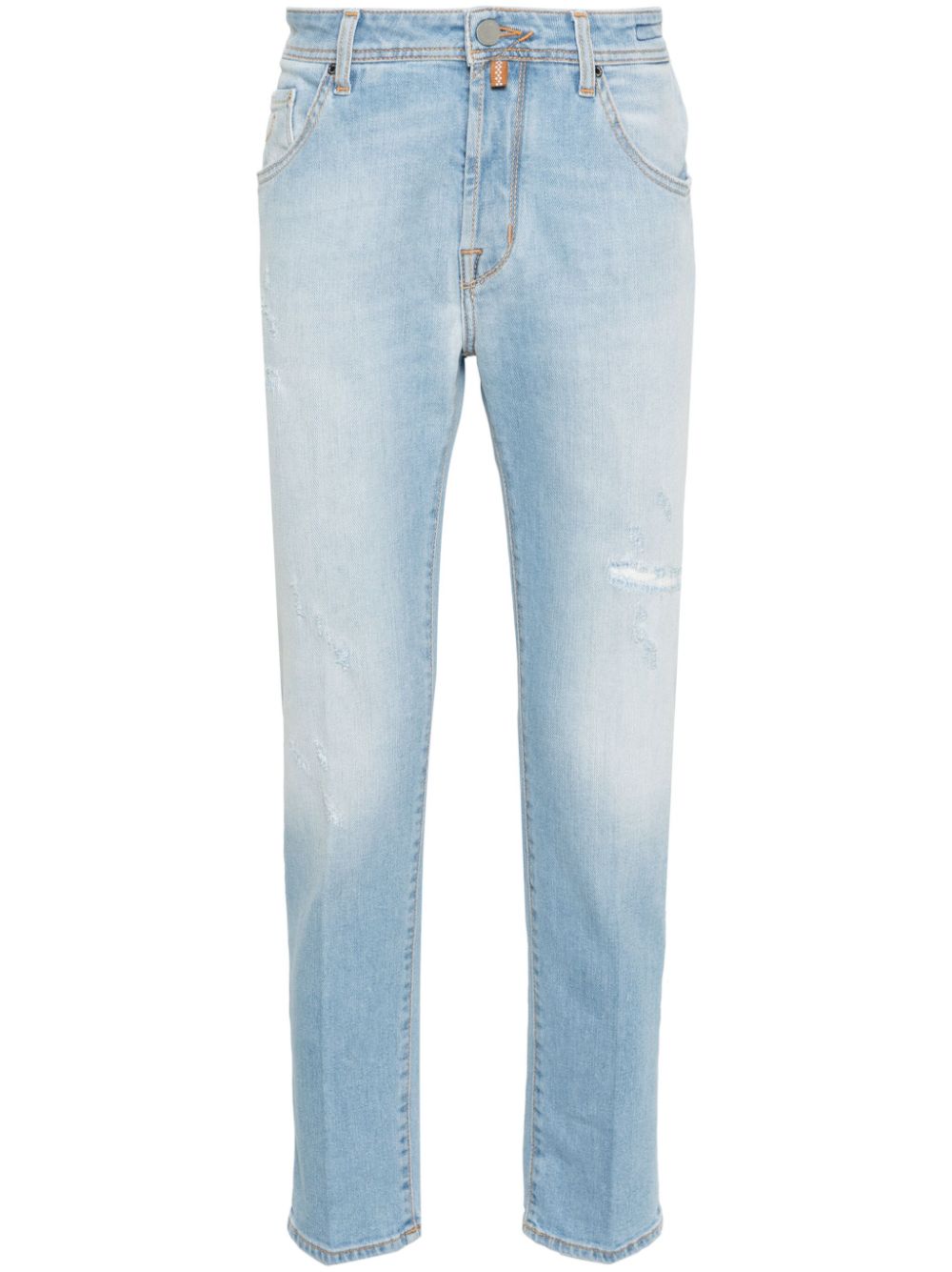 Jacob Cohën Schmale Scott Cropped-Jeans - Blau von Jacob Cohën