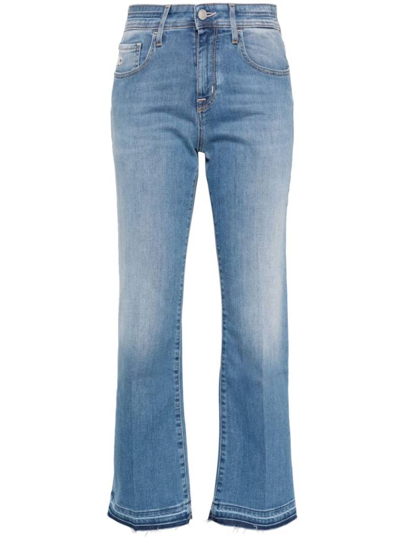 Jacob Cohën Straight-Leg-Jeans mit hohem Bund - Blau von Jacob Cohën