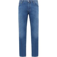 Jacob Cohen Stretchjeans Bard in dezenter Used-Optik, Slim Fit in 32 von Jacob Cohen
