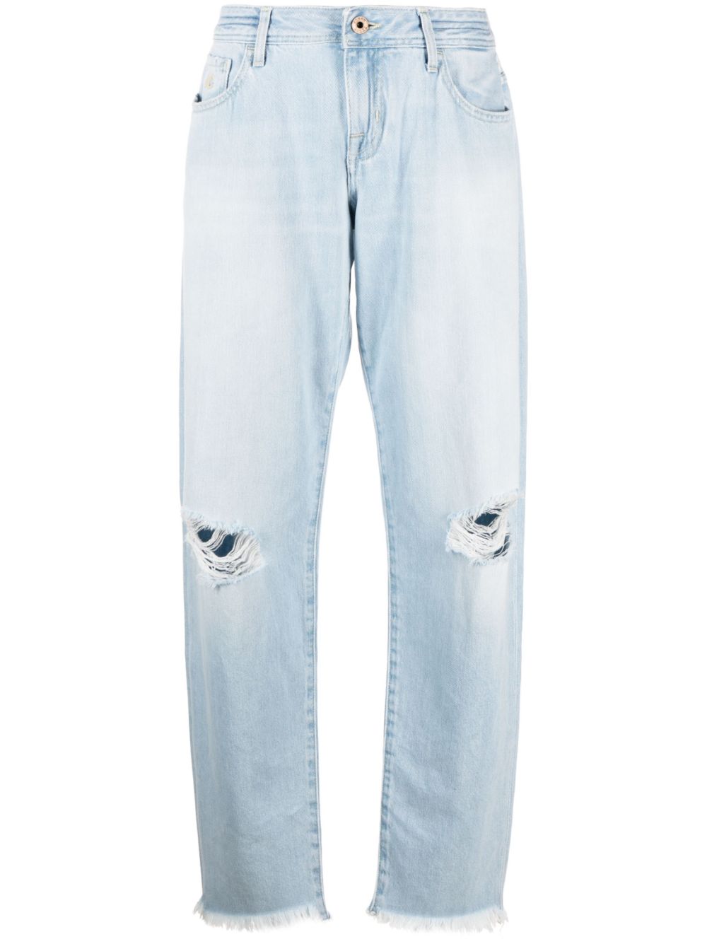 Jacob Cohën Jeans in Distressed-Optik - Blau von Jacob Cohën