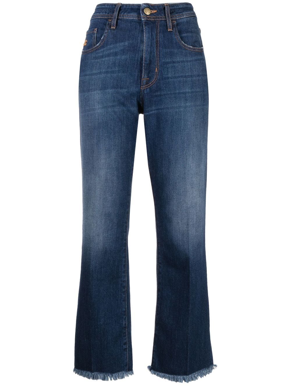 Jacob Cohën Jeans mit Pony-Stickerei - Blau von Jacob Cohën