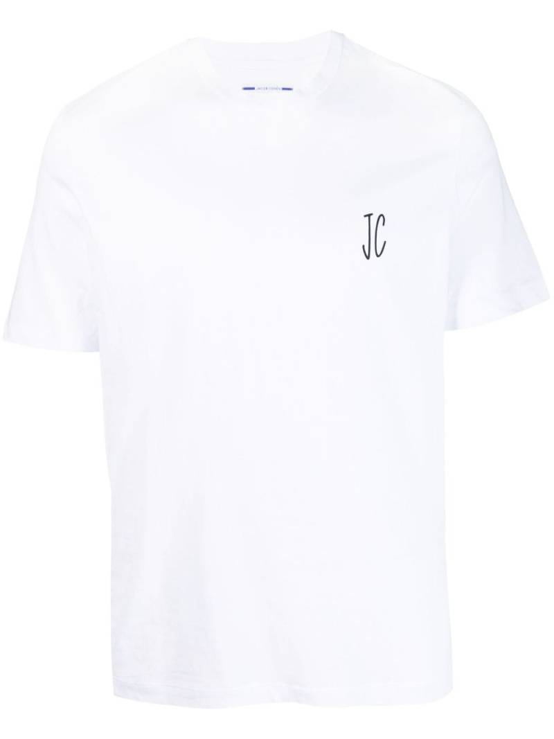 Jacob Cohën T-Shirt mit Logo-Print - Weiß von Jacob Cohën