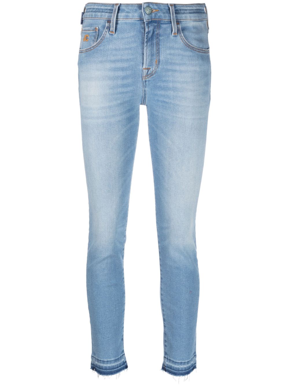 Jacob Cohën Halbhohe Skinny-Jeans - Blau von Jacob Cohën