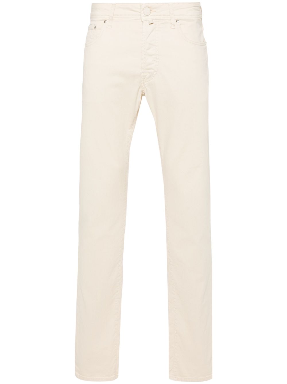 Jacob Cohën Halbhohe Slim-Fit-Jeans - Nude von Jacob Cohën